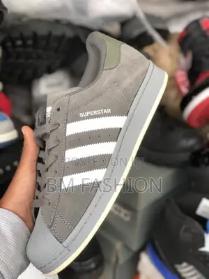 Master Quality Adidas Superstar Gray Suede