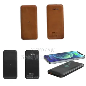 Albeck Recycled Leather Powerbank High-quality