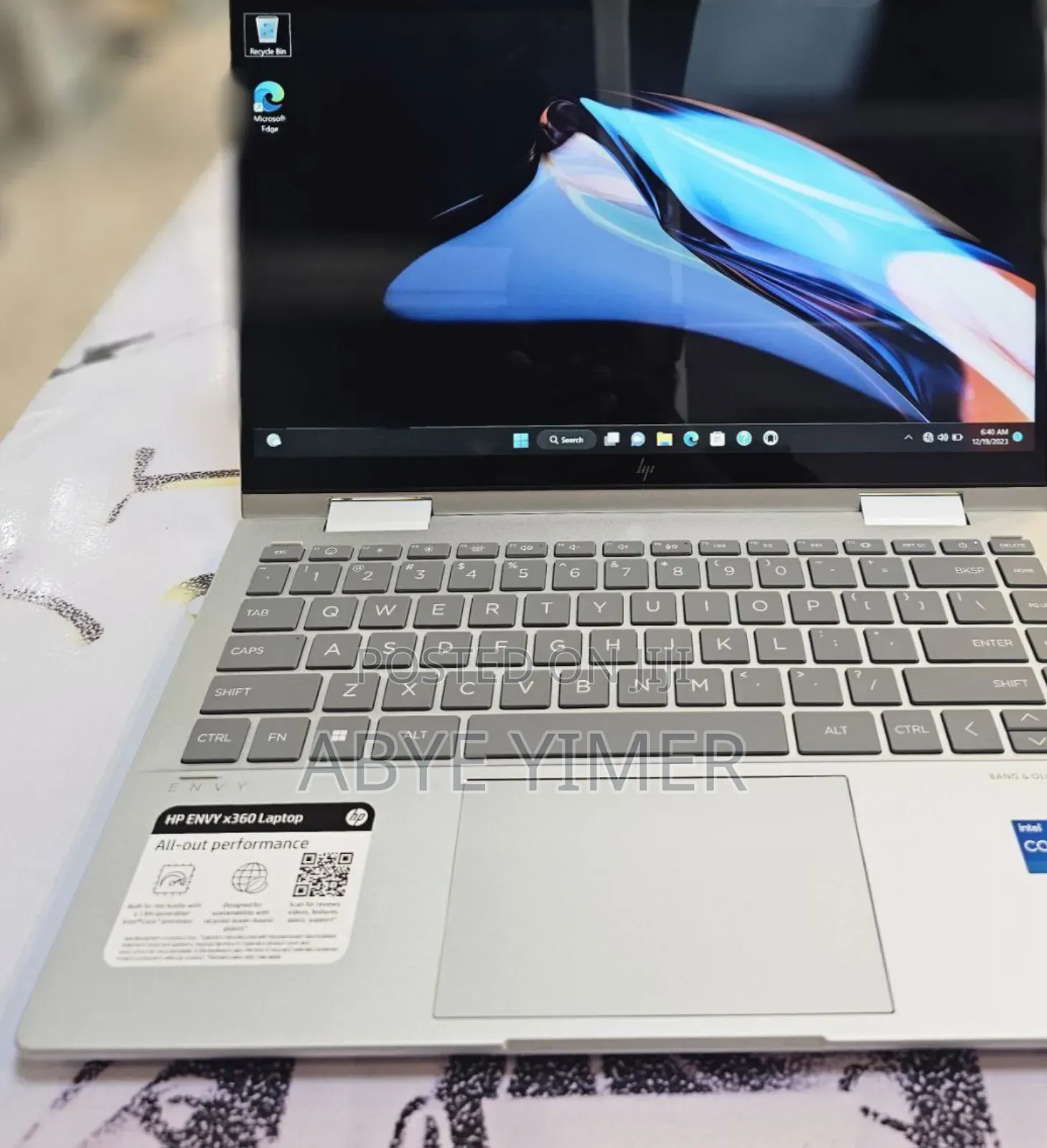 New Laptop HP Envy X360 8GB Intel Core I5 SSD 512GB