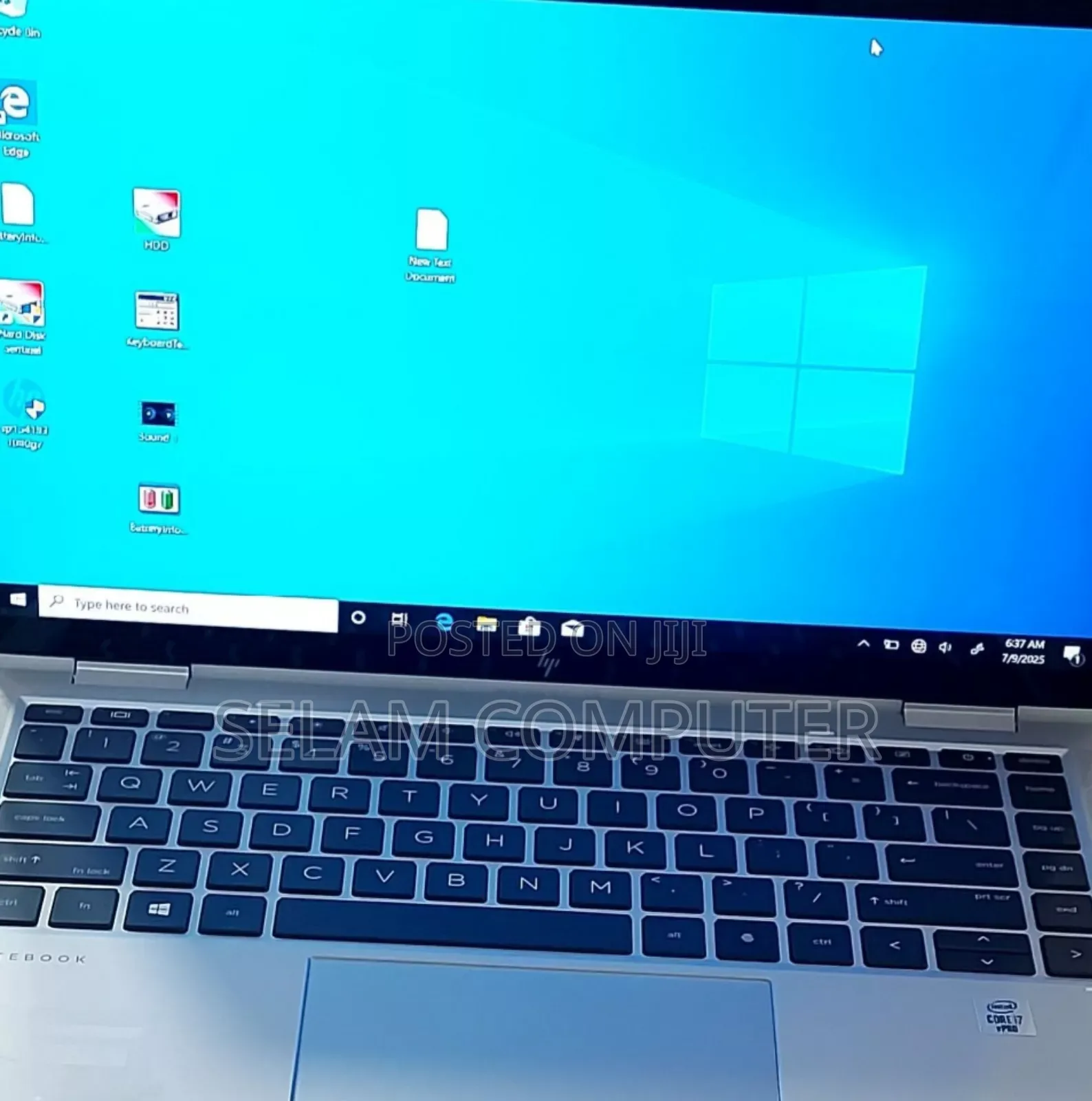 New Laptop HP Spectre 16GB Intel Core I7 SSD 512GB