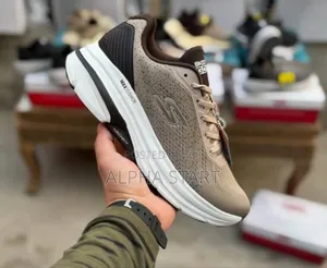  Skechers Max Cushion Comfort+ ‘Light Brown’ Men’S Shoes