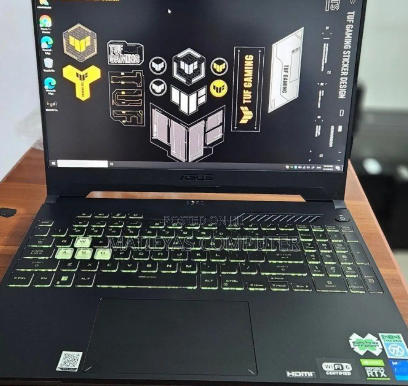 New Laptop Asus TUF Dash F15 16GB AMD Ryzen 7 SSD 512GB