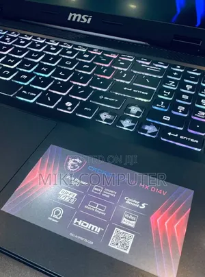 New Laptop MSI Crosshair 15 16GB Intel Core I7 SSD 1T
