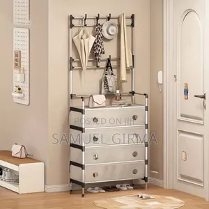 5 Layers Shoes Rack New Simple Floor Clothes Rack