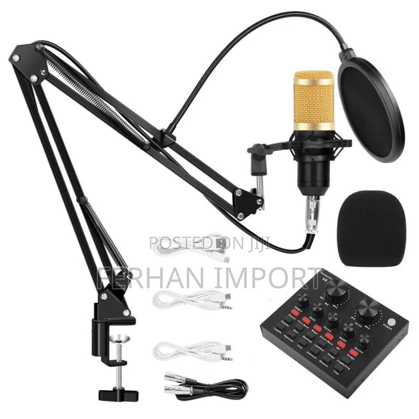 Mtunda Store
Professional Condenser Microphone V8s