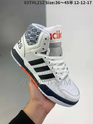 Original Adidas Neo Entrap ‘White Blue’ Mid Men’S Shoes