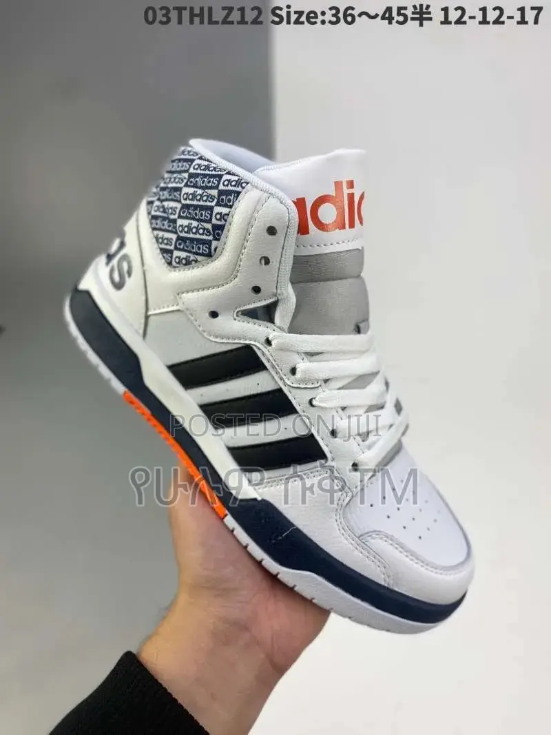 Original Adidas Neo Entrap ‘White Blue’ Mid Men’S Shoes