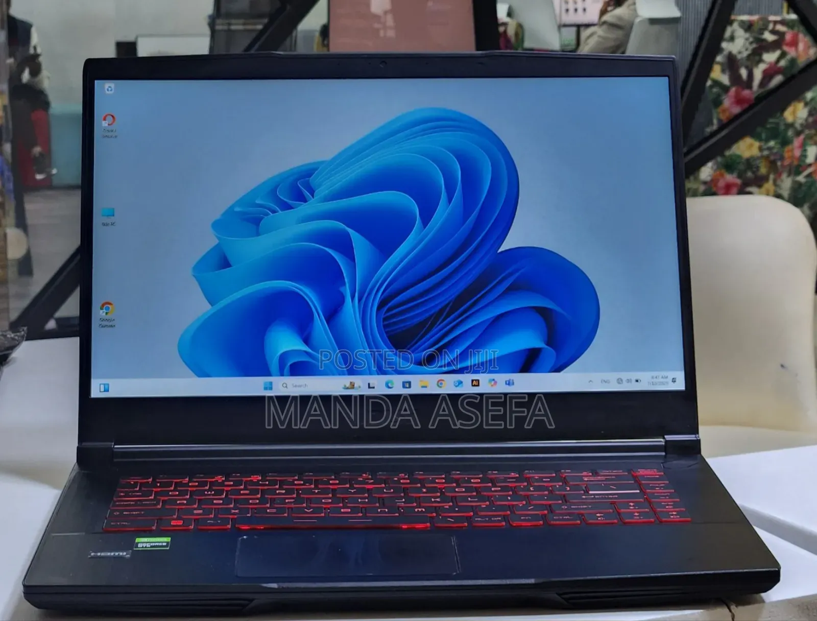 New Laptop MSI GF63 16GB Intel Core I5 SSD 512GB