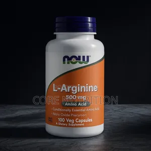 L-Arginine, 100 Veg Capsules (500 Mg Per Capsules)