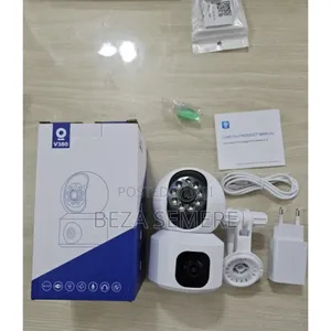 V380 Sim Support Double Lens CCTV