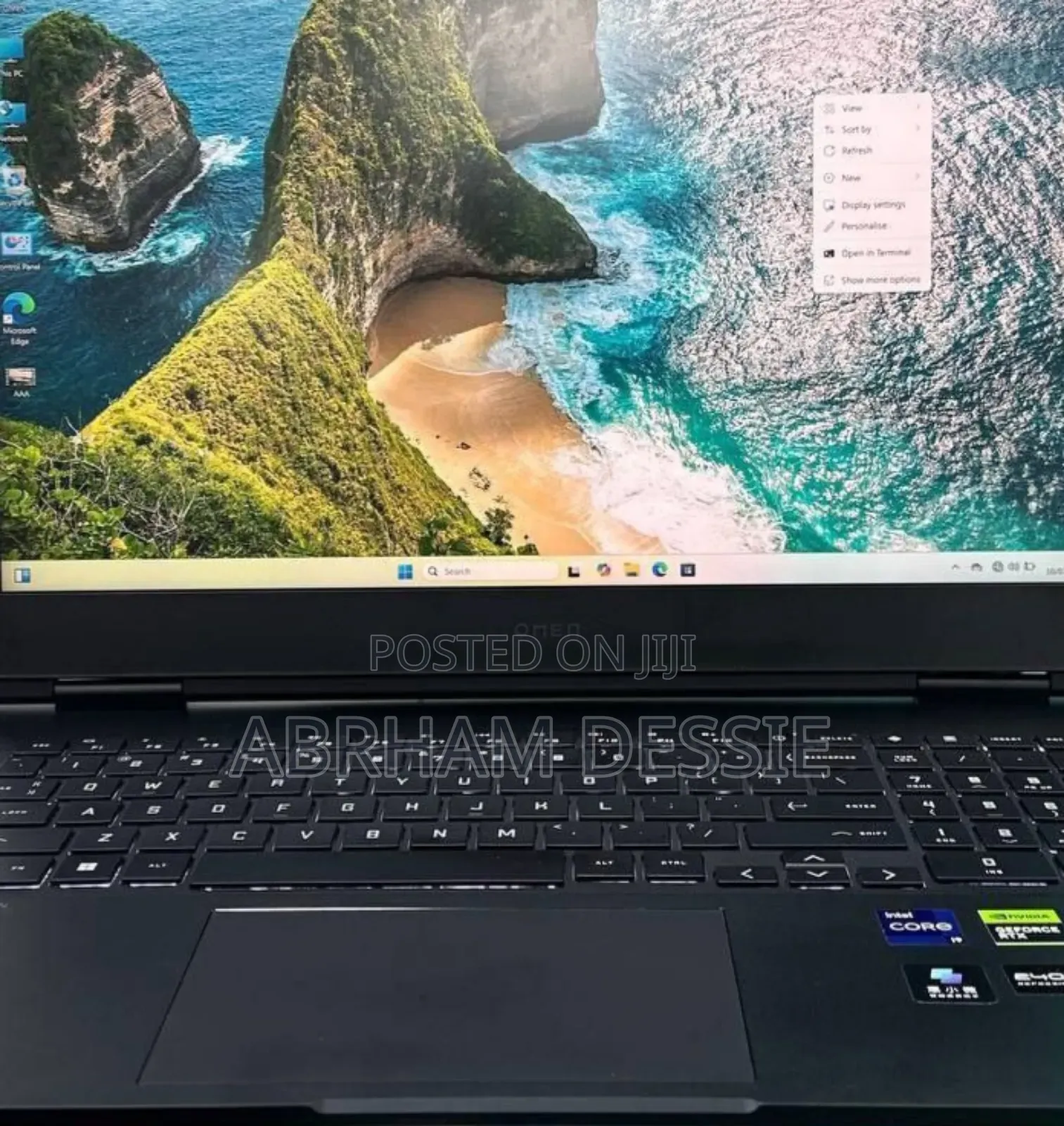 New Laptop HP Omen 16 16GB Intel Core I9 SSD 1T