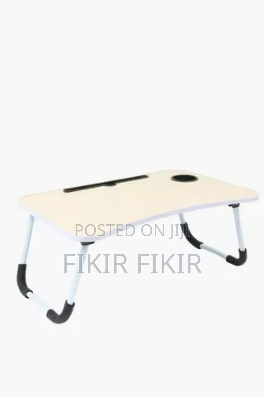 Foldable Portable Laptop Table With Cup Holder