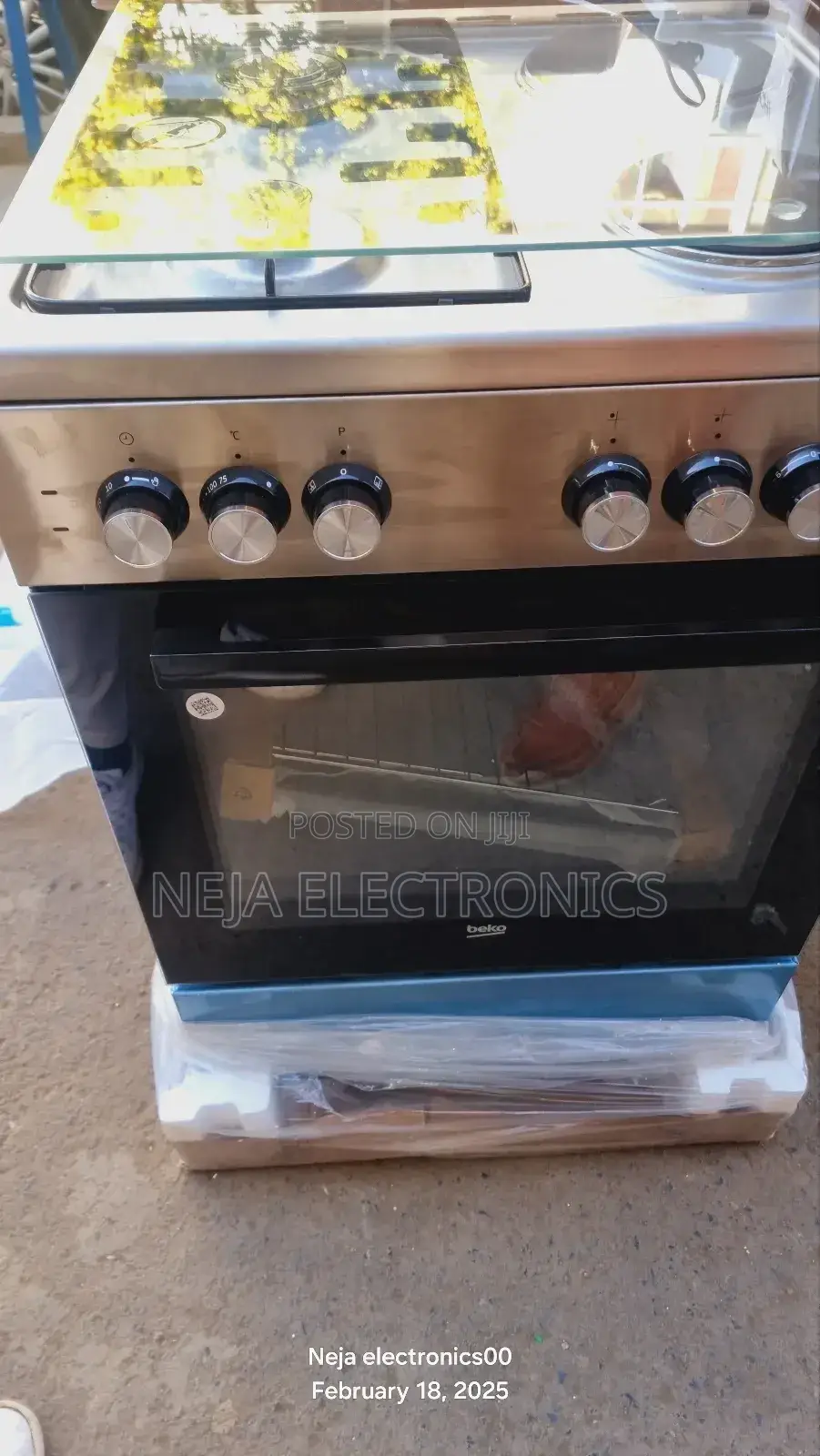Beko Ovens 2-Gas 2-Ele 60.Cm Oven Freestanding Deliver