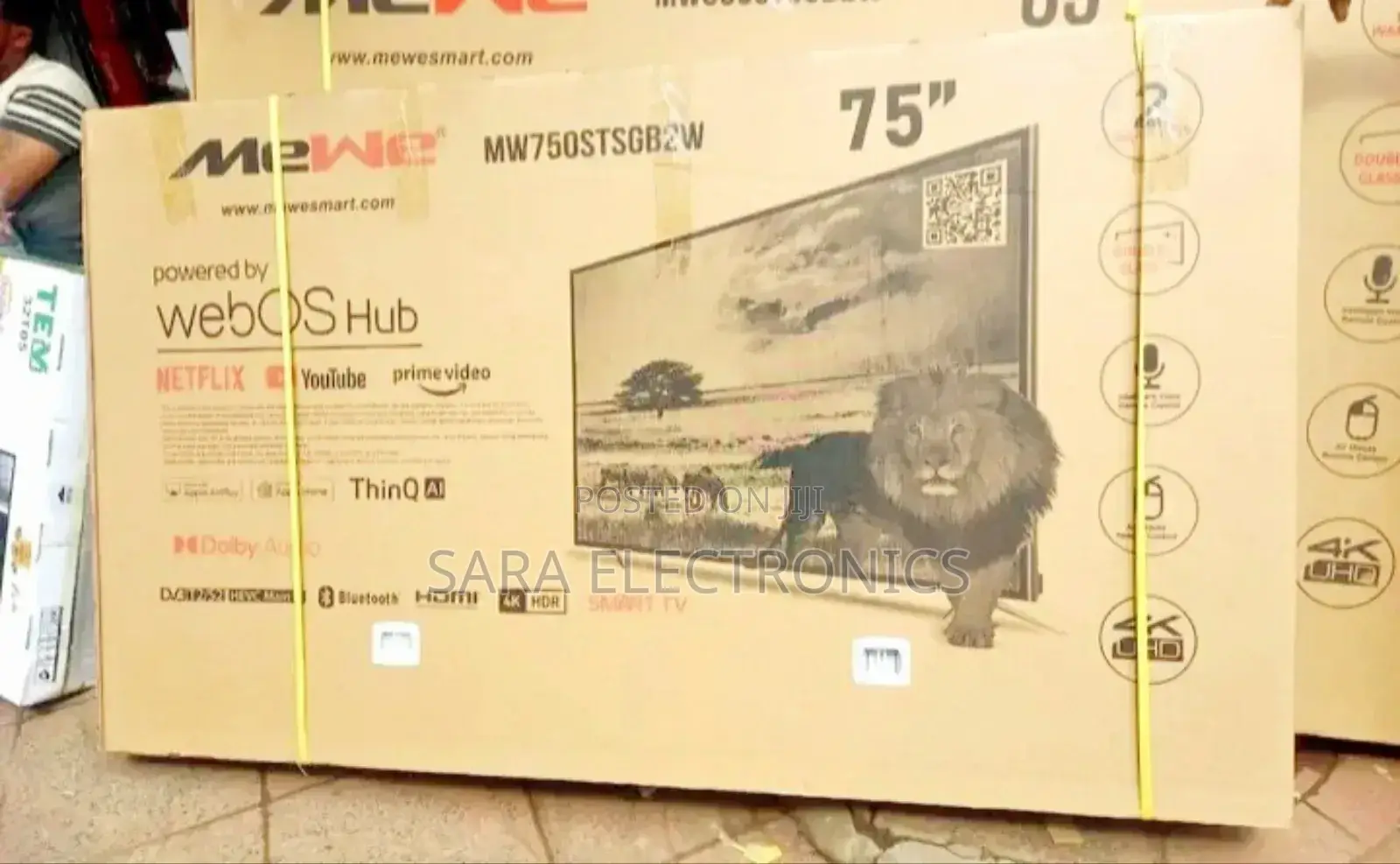 Mewe 75" Webos Hub