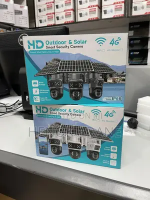 Hd Outdoor and Solar Smart 360 Degrees Security Camera
