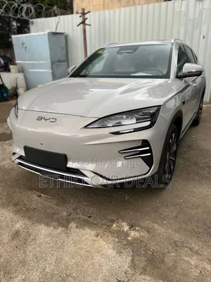 New BYD Song Plus 2025 Off white