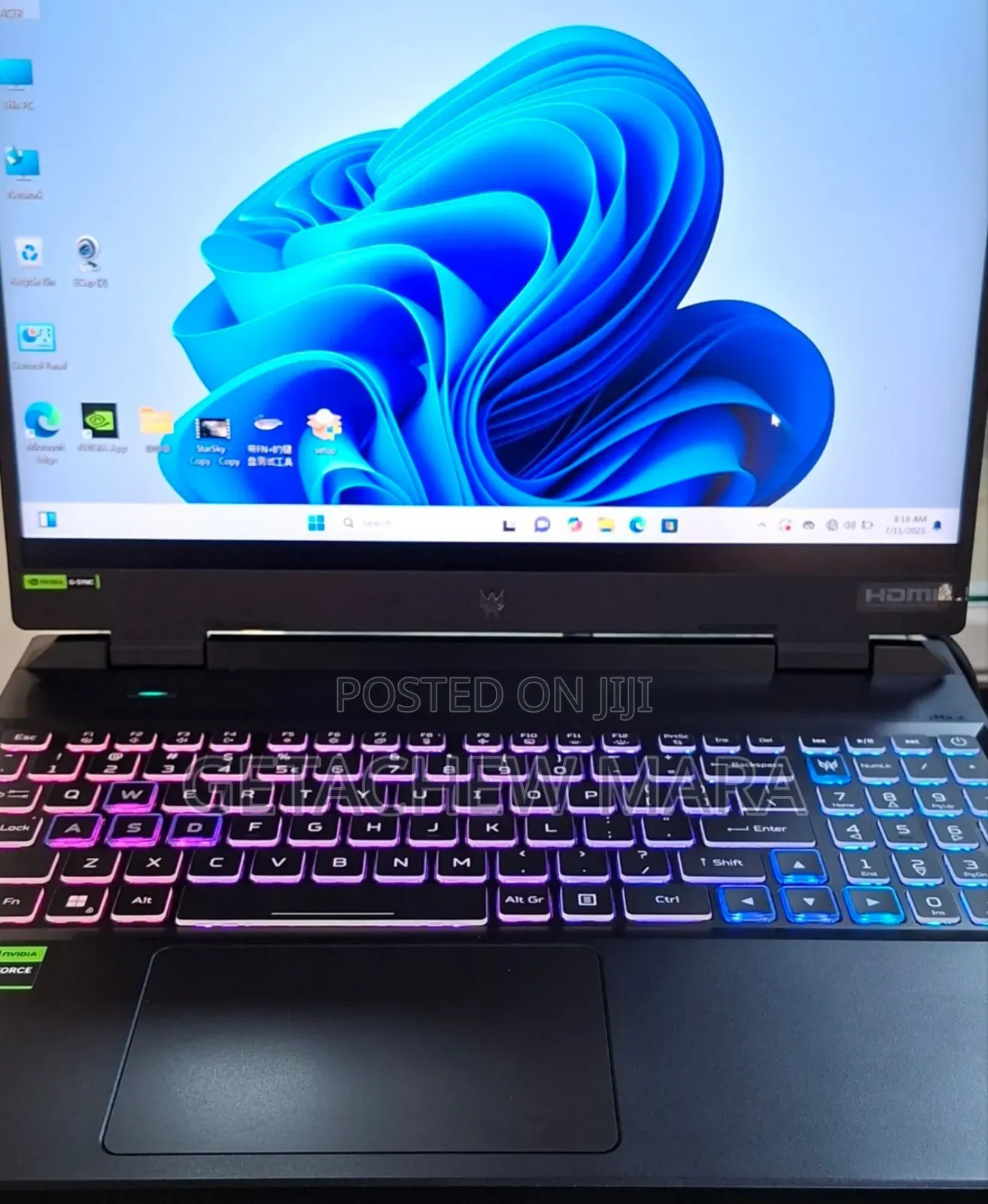New Laptop Acer Predator Helios 300 16GB Intel Core I9 SSD 1T