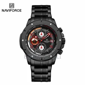 Naviforce Elitex Watch for Men Silver
Chronograph