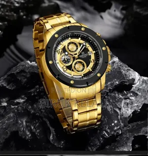 Navi Force Goleen by Black Full Waterproof Watch