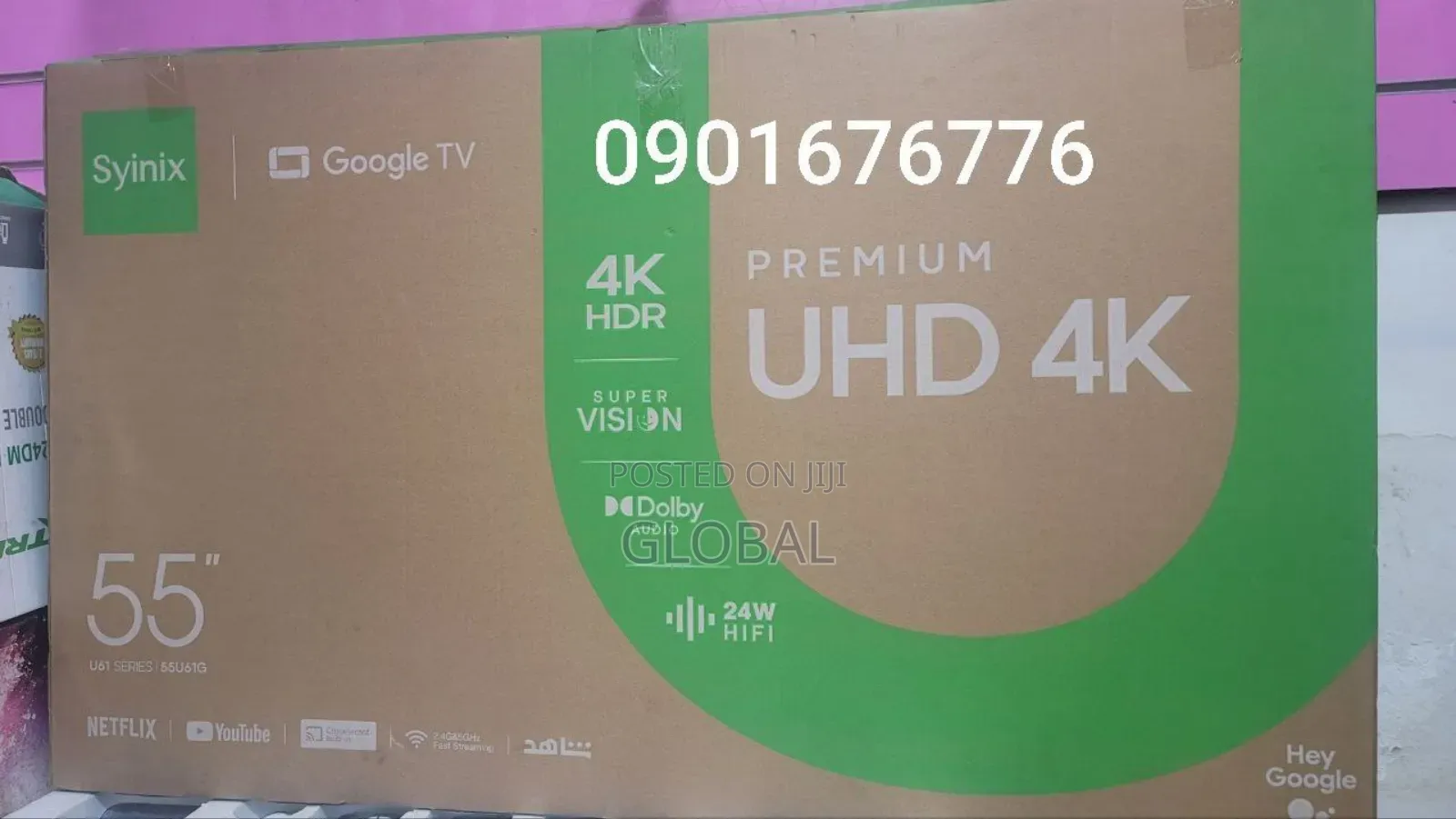 Syinix 55inch Tv