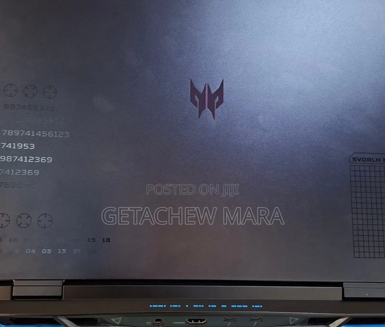 New Laptop Acer Predator Helios 300 16GB Intel Core I9 SSD 1T