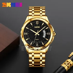 Skmei Men's Waterproof Quartz Metal Analog Watch