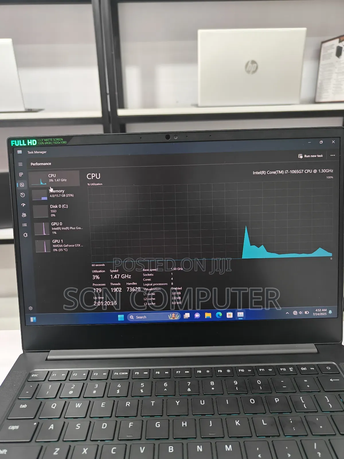 New Laptop Razer Blade Stealth 16GB Intel Core I7 SSD 512GB