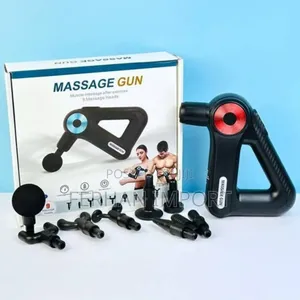 9in1 Massage Gun ማሳጅ ማድረግያ 5month Warranty