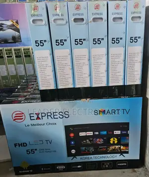 Express Tv 55" Smart Android Tv – Double Glass | 2025