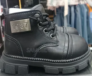 Boots Size: 21 - 26 Color: Black,Shite and Brown