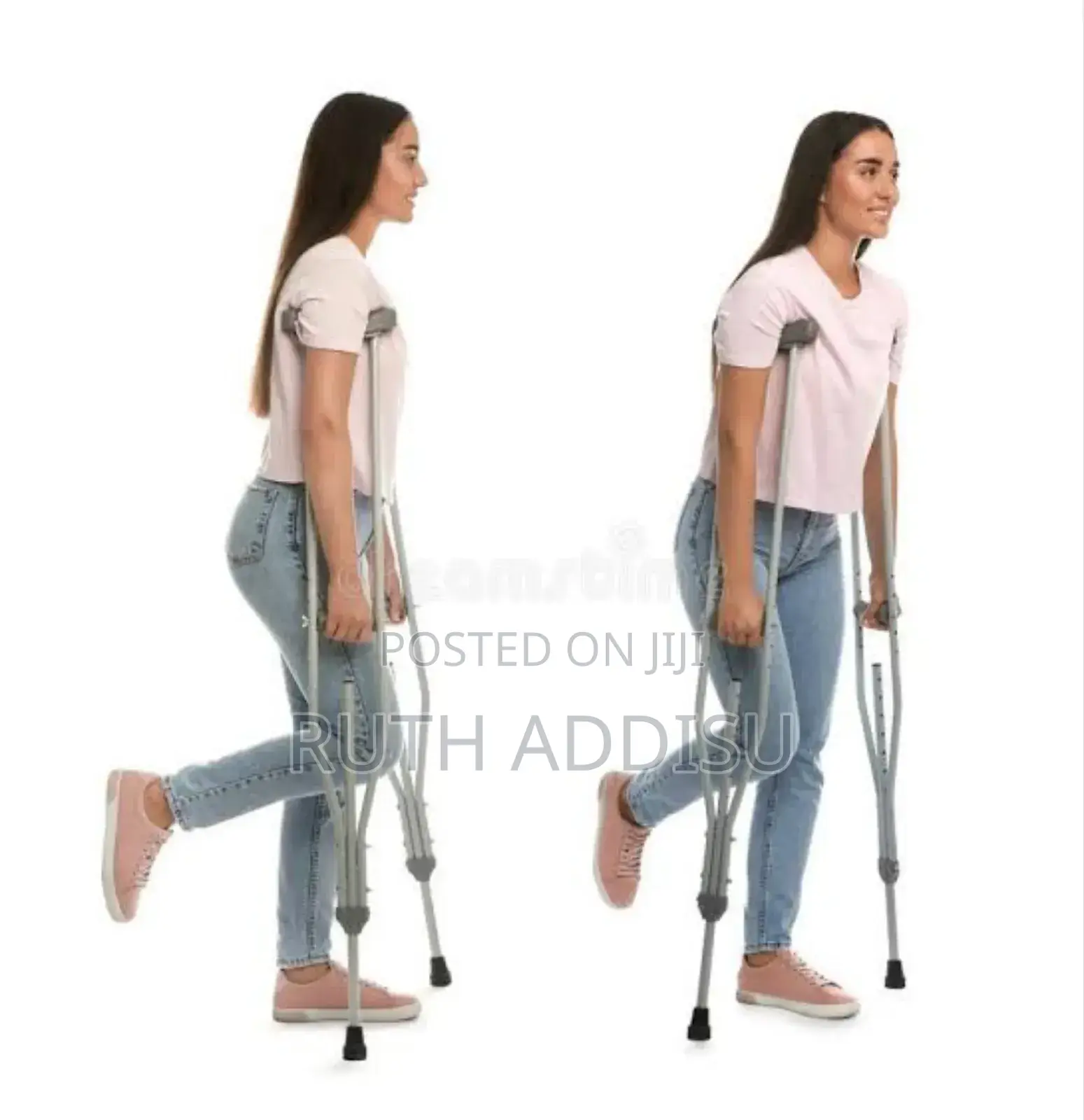 Bilateral Axillary Crutches起火medical Crutches秘我crutches