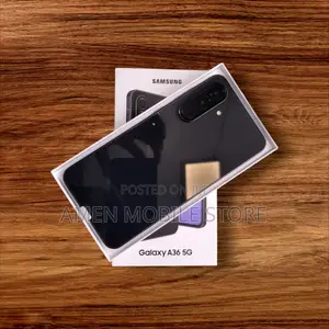 New Samsung Galaxy A36 256 GB Black