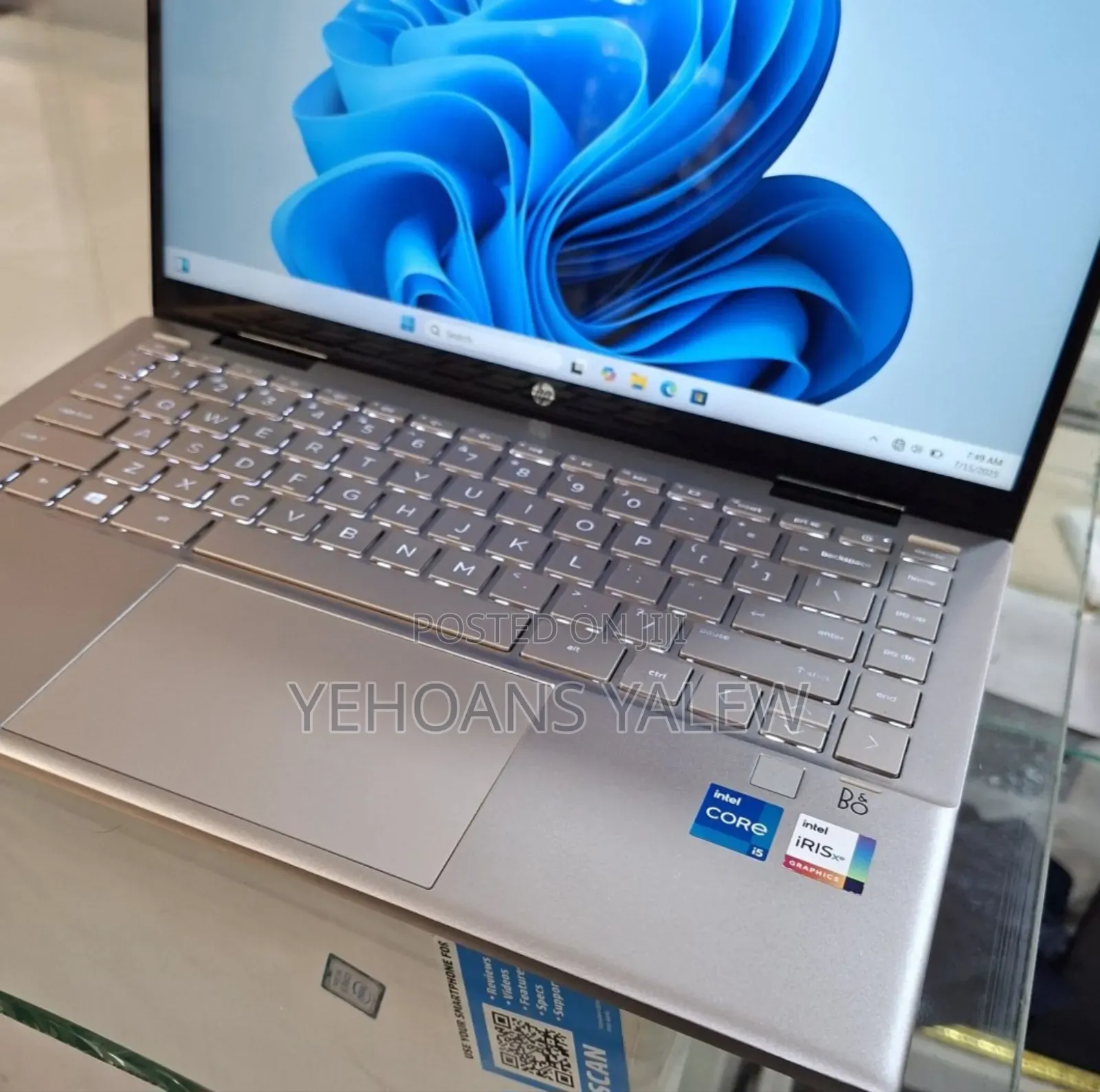 New Laptop HP Pavilion 14 X360 2-in-1 16GB Intel Core I5 SSD 512GB