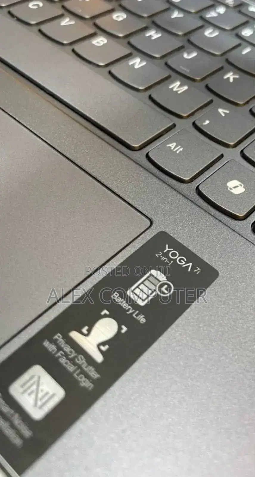 New Laptop Lenovo Yoga 7i 16GB Intel Core Ultra 7 SSD 1T