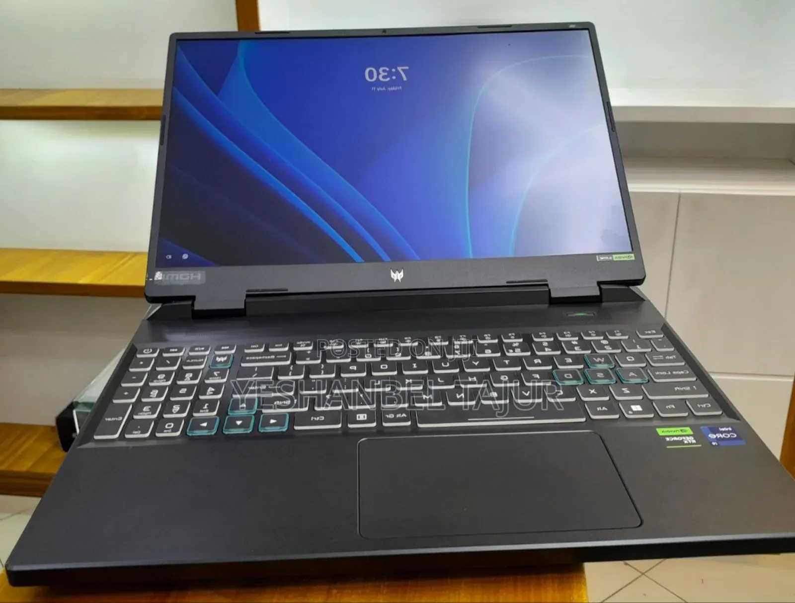 New Laptop Acer Predator Helios 300 16GB Intel Core I9 SSD 1T