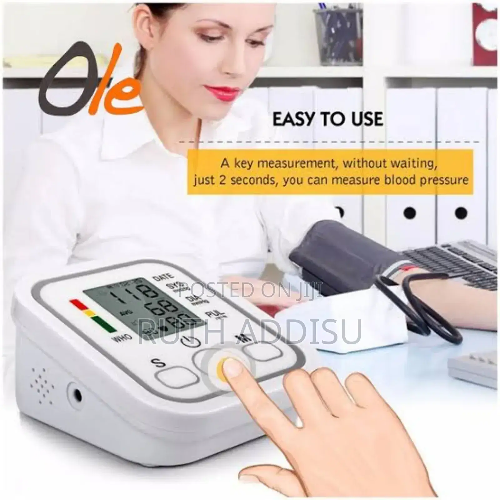 Digital Blood Pressuer Monitor盎我medical Blood Pressure New