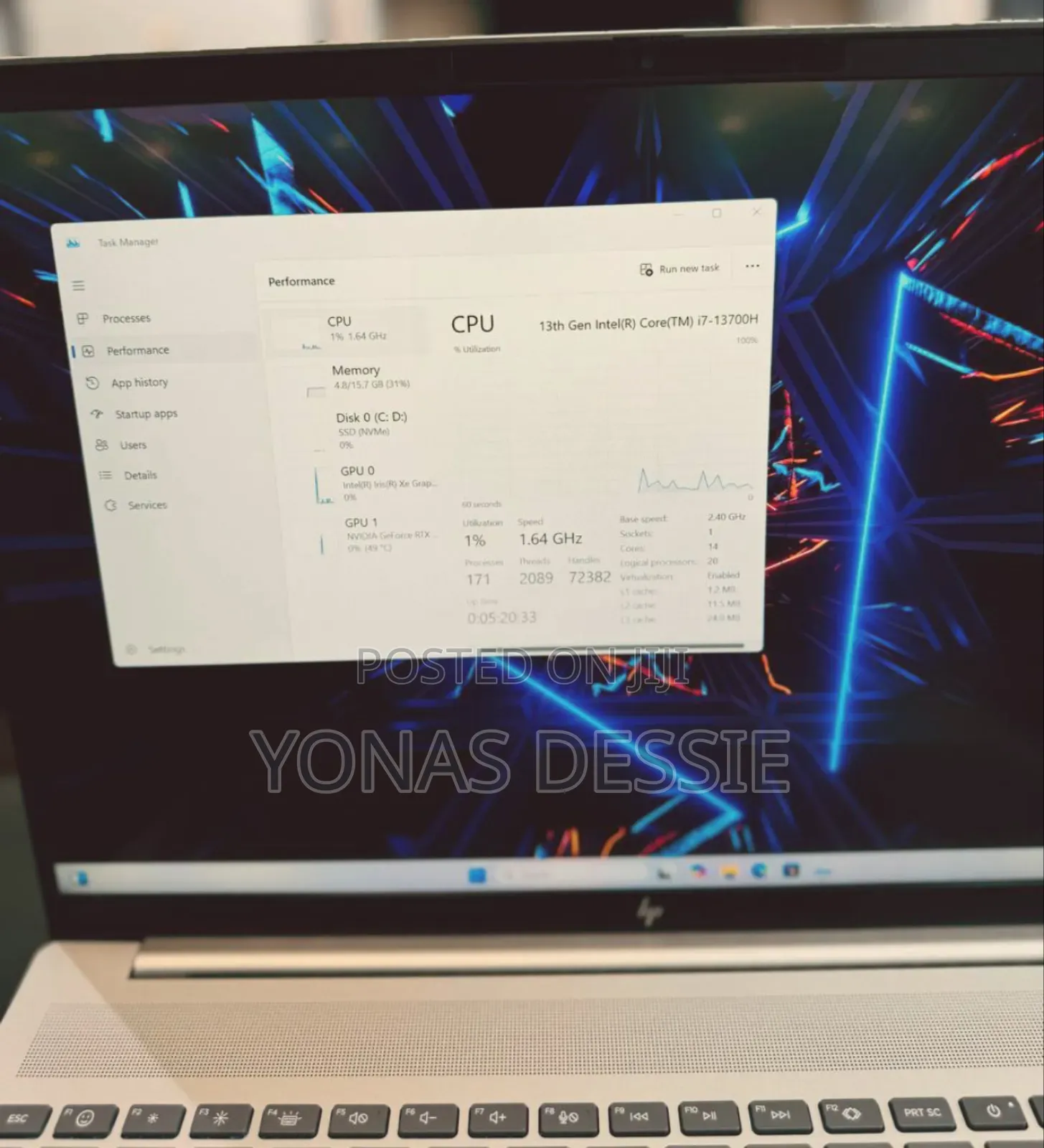 New Laptop HP Pavilion 15 16GB Intel Core i7 SSD 1T