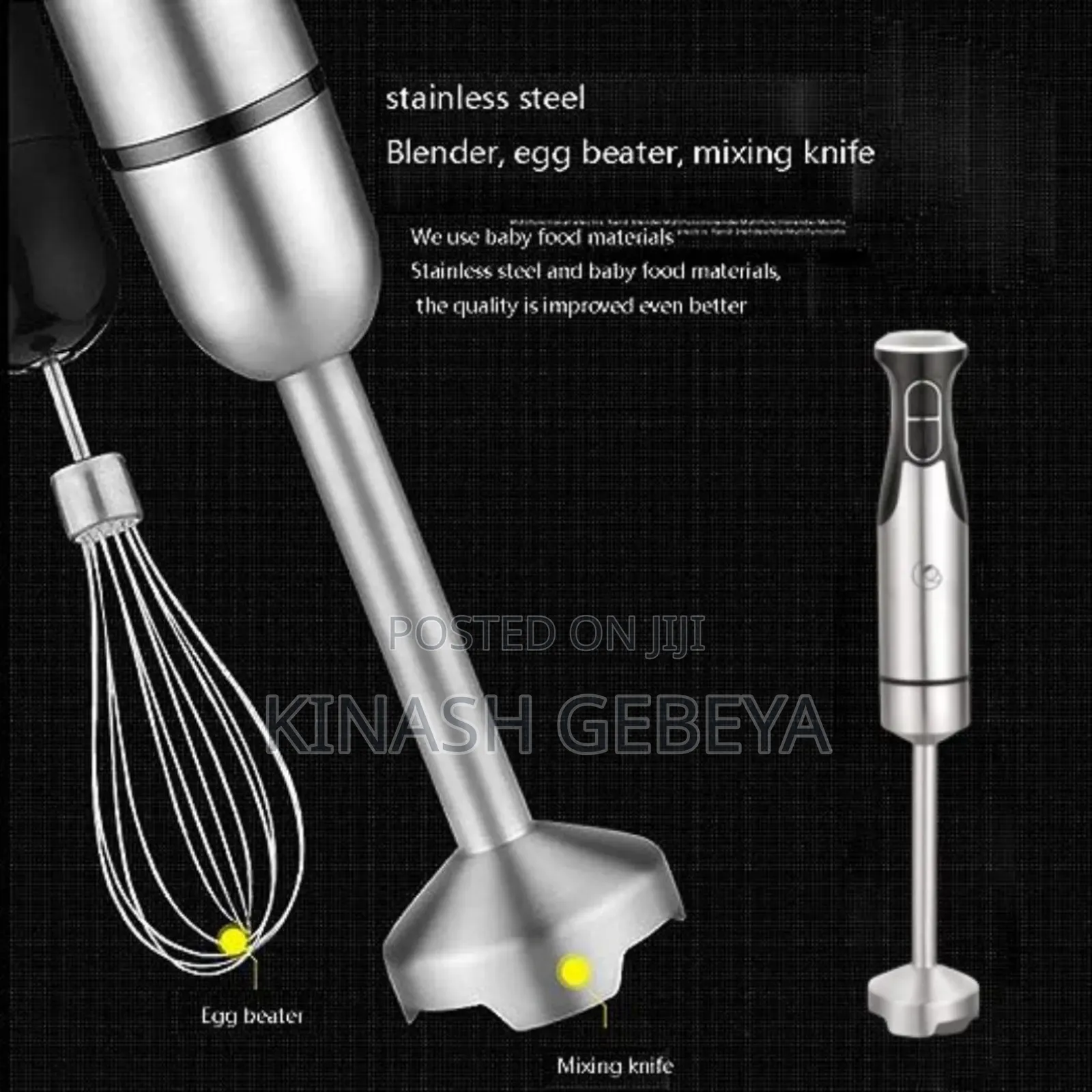 Sonifer 3in1 High Quality Hand Blender