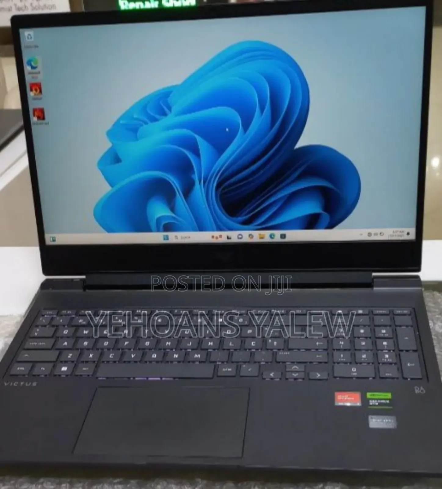 New Laptop HP Victus 16 16GB AMD Ryzen 7 SSD 1T