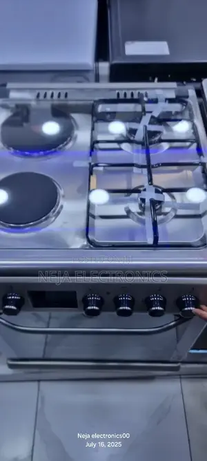 Deluxe Ovens 2-Gas 2-Elect 60.Cm Ovens Cookers
