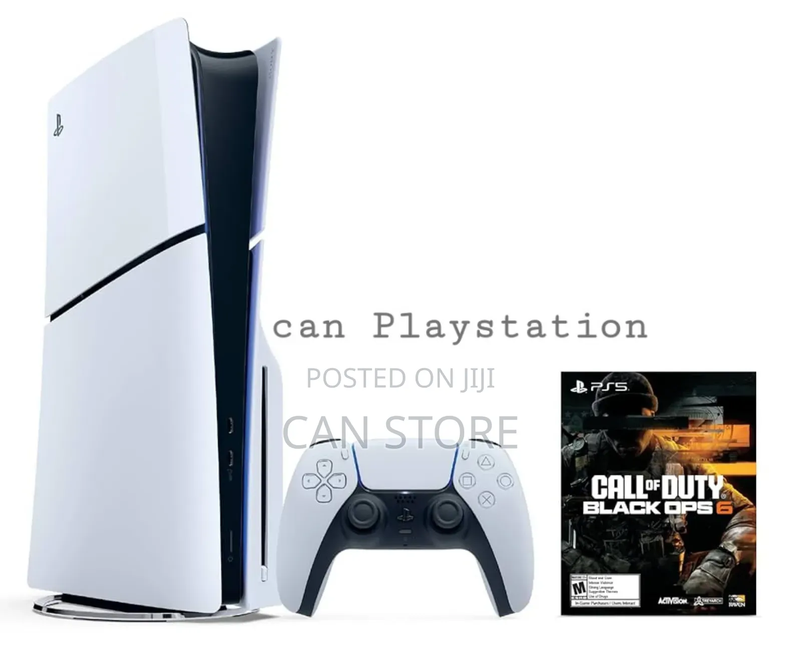 Playstation 5slim አዲስ ማንም ያልነካው