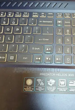 New Laptop Acer Predator Helios 300 16GB Intel Core I7 SSD 1T