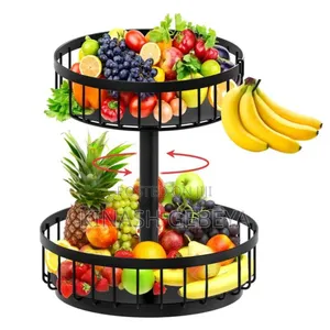 2 Tier High Quality Fruit Basket