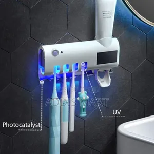Multi Functional Toothbrush Sterilizer Dispenser