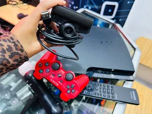 Playstation 3 Slim Model With Camera