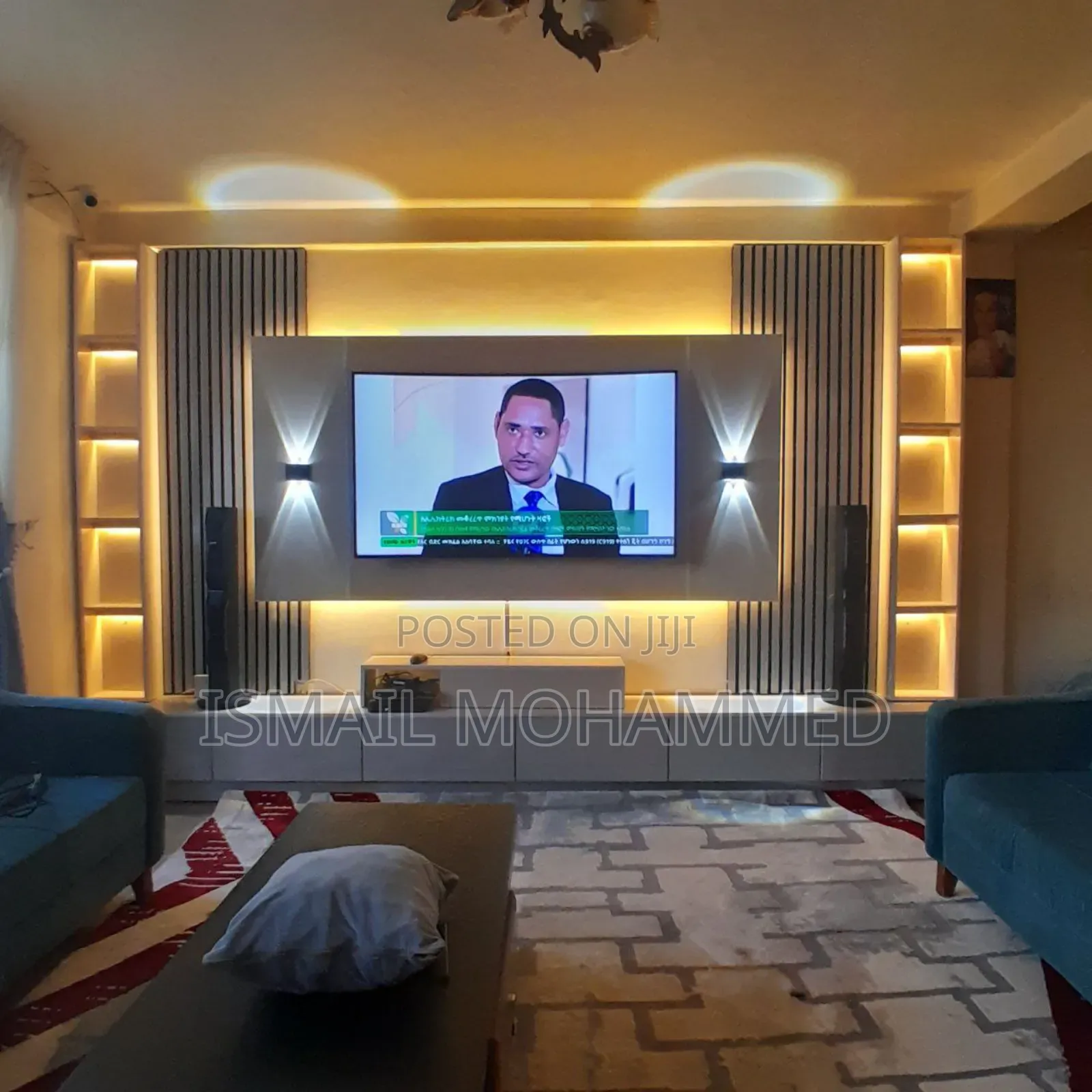 Smart Home ፈርኒቸር Tv Stand