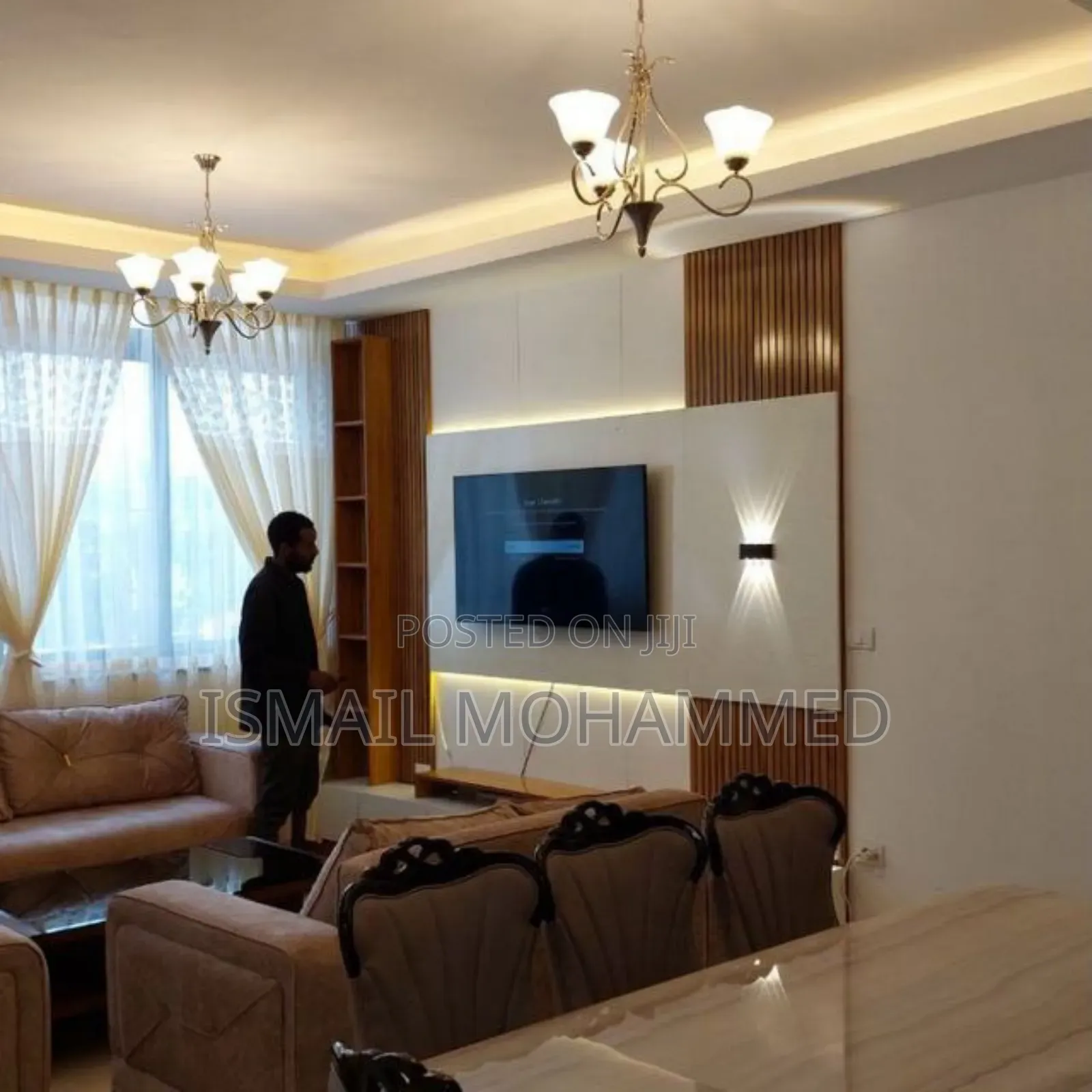 Smart Home ፈርኒቸር Tv Stand