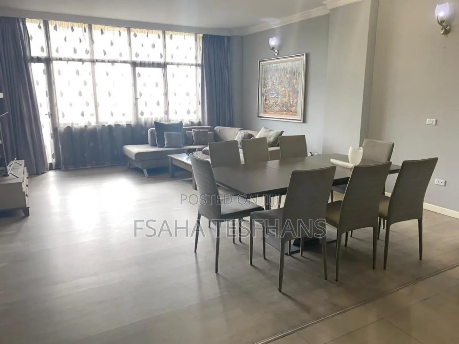 Furnished 2bdrm Apartment in Apartments, Bole for rent