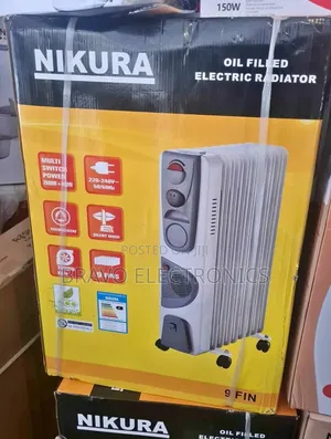 Nikura Room Heater – Fast Heating, Safe Silent!