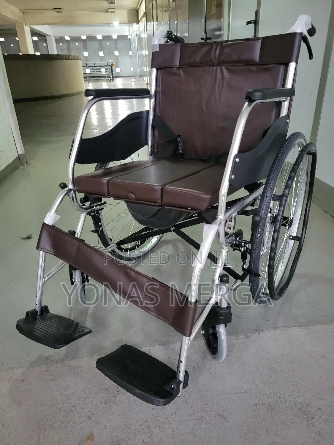 Toilet Wheelchair//Wilcher٥٥aluminium Footplate - Pair-Spare